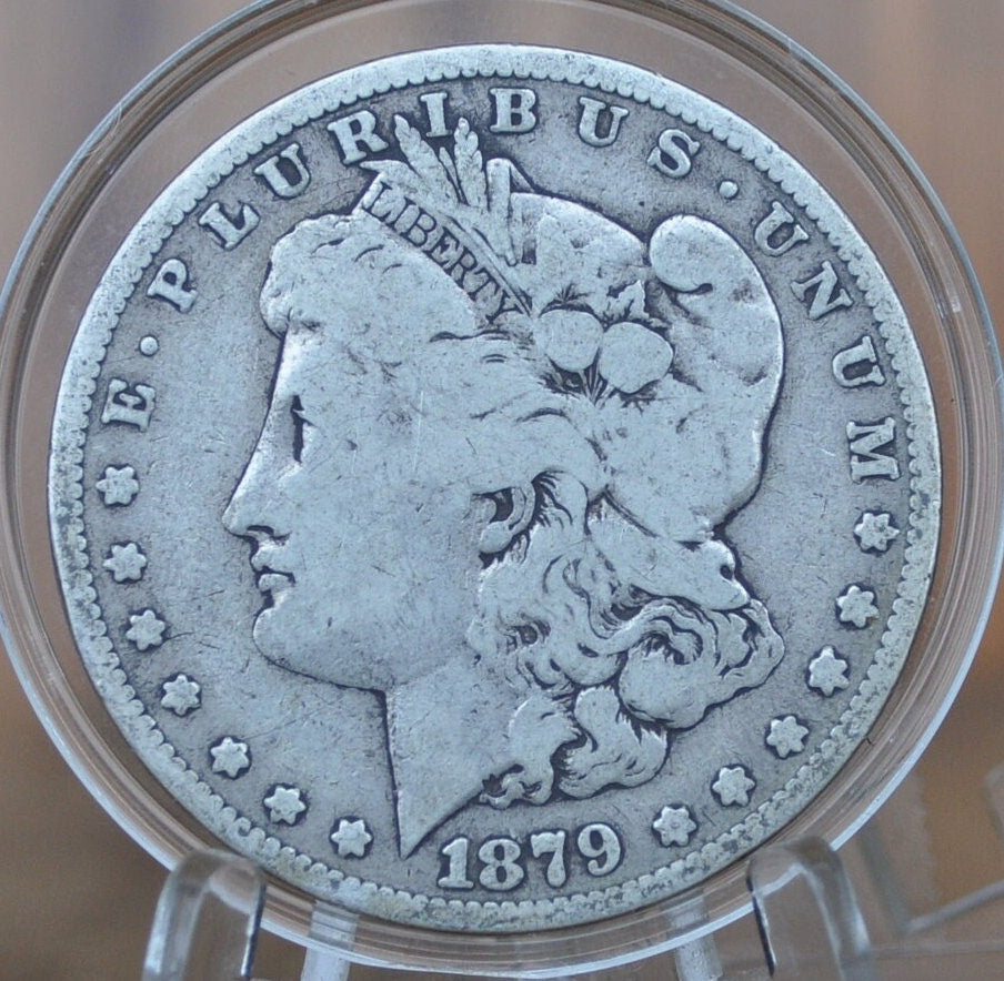 1879 Morgan Silver Dollar - Choose By Grade - 1879 P Morgan Dollar 1879-P Silver Dollar