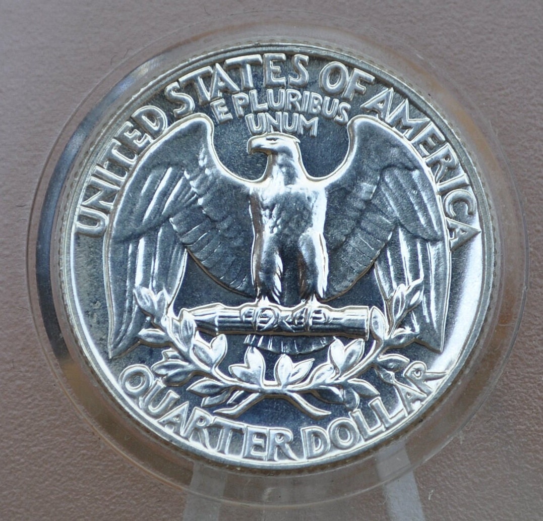 1964 Washington Silver Quarter P&D Mints - BU (Uncirculated) Grade / Condition - Last Year Made 1964 D Washington 1964 P, Denver and Philly