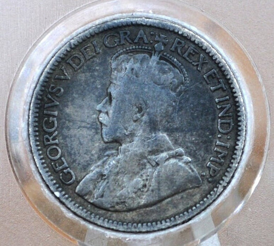 1913 Canadian Ten Cent - Choose by Grade / Condition - King George V - 10 Cent Canada 1913 Cent - 1913 Canada Dime