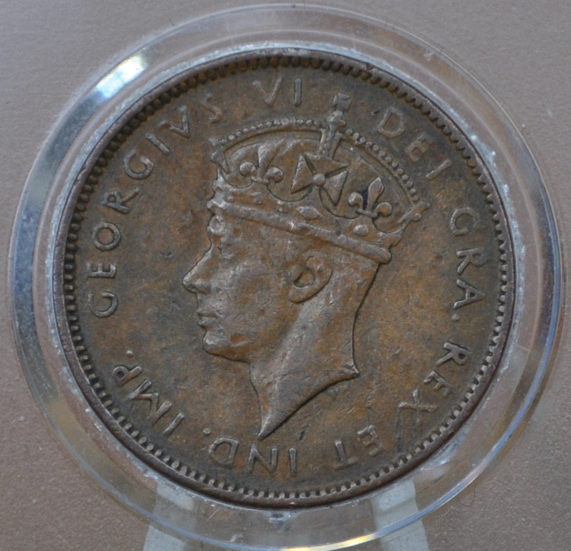 1942 Newfoundland Cent - XF/AU Grade / Condition - One Cent Newfoundland 1942 Newfoundland Small Cent