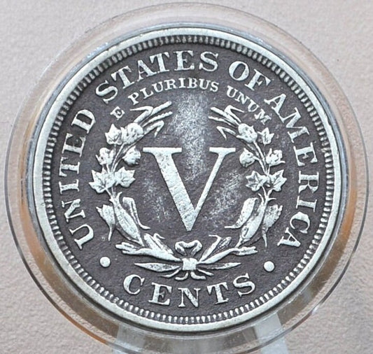 1899 Liberty Head V Nickel - Choose by Grade - Liberty Head Nickel 1899 - "V" back design