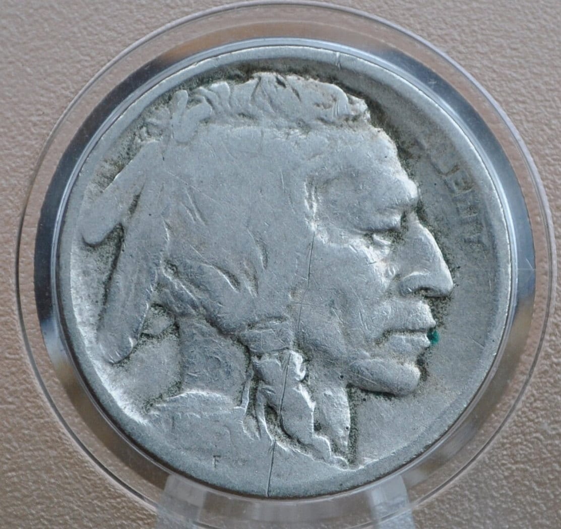 1913-S Buffalo Nickel Type 1 - G (Good) Grade - Tougher Date and Mint - 1913 S Indian Head Nickel Type One 1913 S Type 1 1913S Nickel