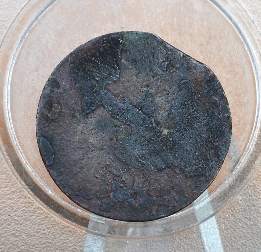 Error Civil War Token - Off Center and Unfinished! - Great Unique Error Piece For a Collection - Off Center CWT, Error CWT