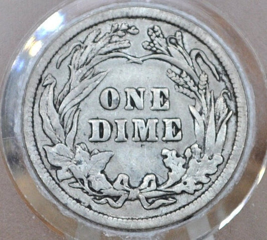 1907 Barber Silver Dime - Choose by Mint & Grade / Condition - Philadelphia Mint - 1907 Barber Dime - Silver Dimes