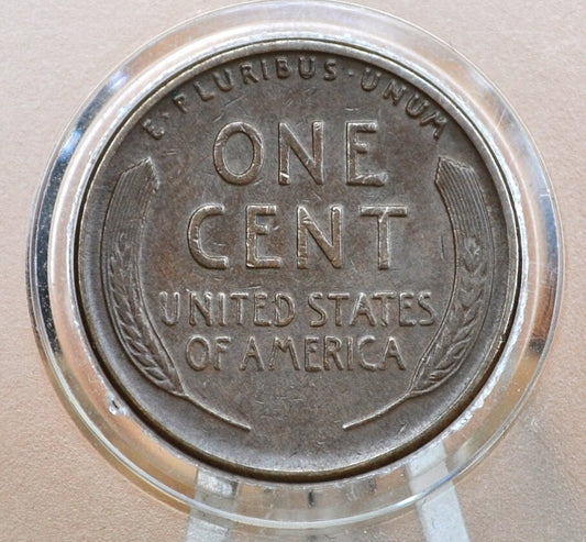 1926-S Wheat Penny - F to VF (Fine to Very Fine) Grade / Condition - Semi-Key Date - San Francisco Mint - 1926 S Wheat Ear Cent