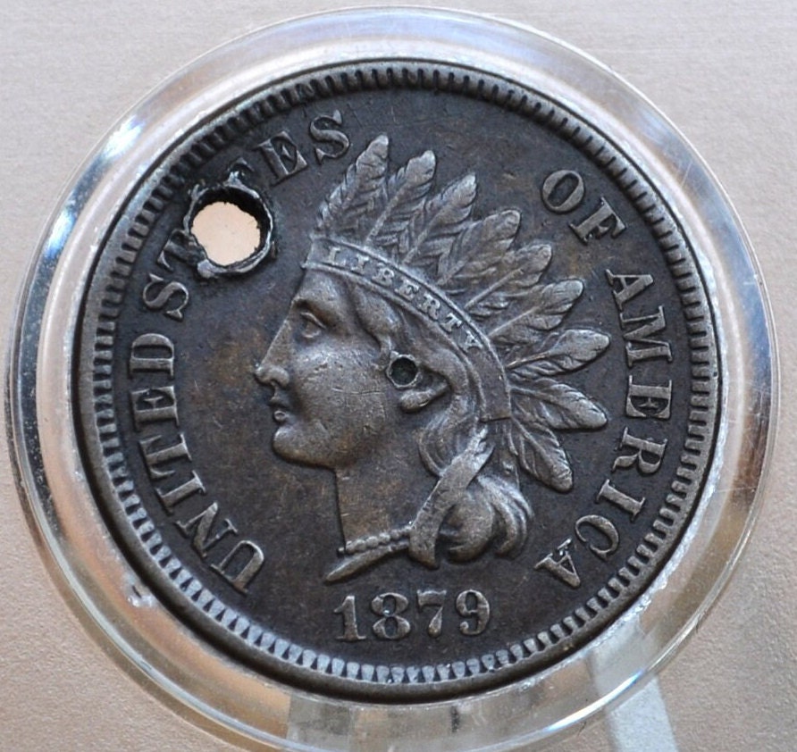 1879 Indian Head Penny - Choose by Grade - Great Date - Indian Head Cent 1879