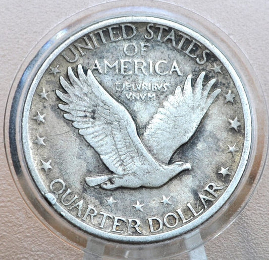 1925 Standing Liberty Silver Quarter - Choose by Grade / Condition - Silver Coin 1925 Liberty Quarter 1925 P