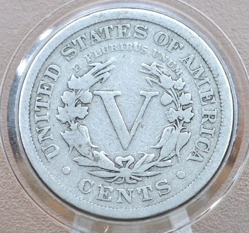 1897 Liberty Head Nickel - 1897 V Nickel - Philadelphia Mint
