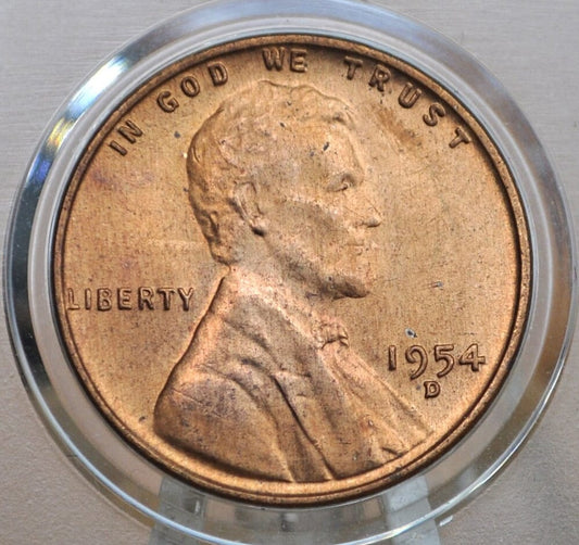 1954 Wheat Penny PDS - Choose by Grade & Mint - Philadelphia Mint, San Francisco, Denver - 1954S Lincoln Cent 1954-P Wheat Ear Cent 1954D