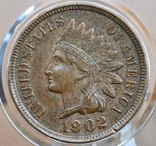 1902 Indian Head Penny - Choose by Grade / Condition - Great Detail - 1902 Indian Head Cent - Cent 1902 Penny