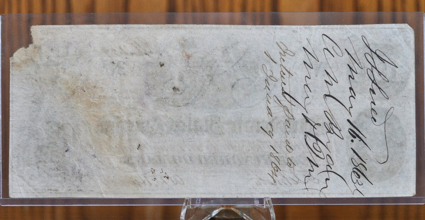 1862 Confederate 100 Dollar Bill T41/CS41 - Civil War Issue Banknote - Confederate One Hundred Dollar Note - CS-41/T-41