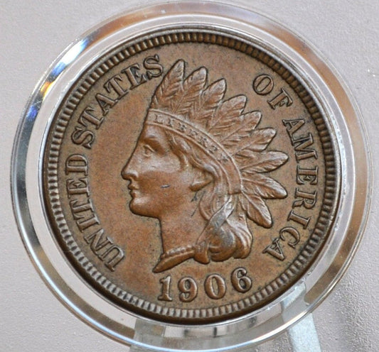 1906 Indian Head Penny - Choose by Grade / Condition - Great Detail - 1906 Indian Head Cent - Cent 1906 Penny