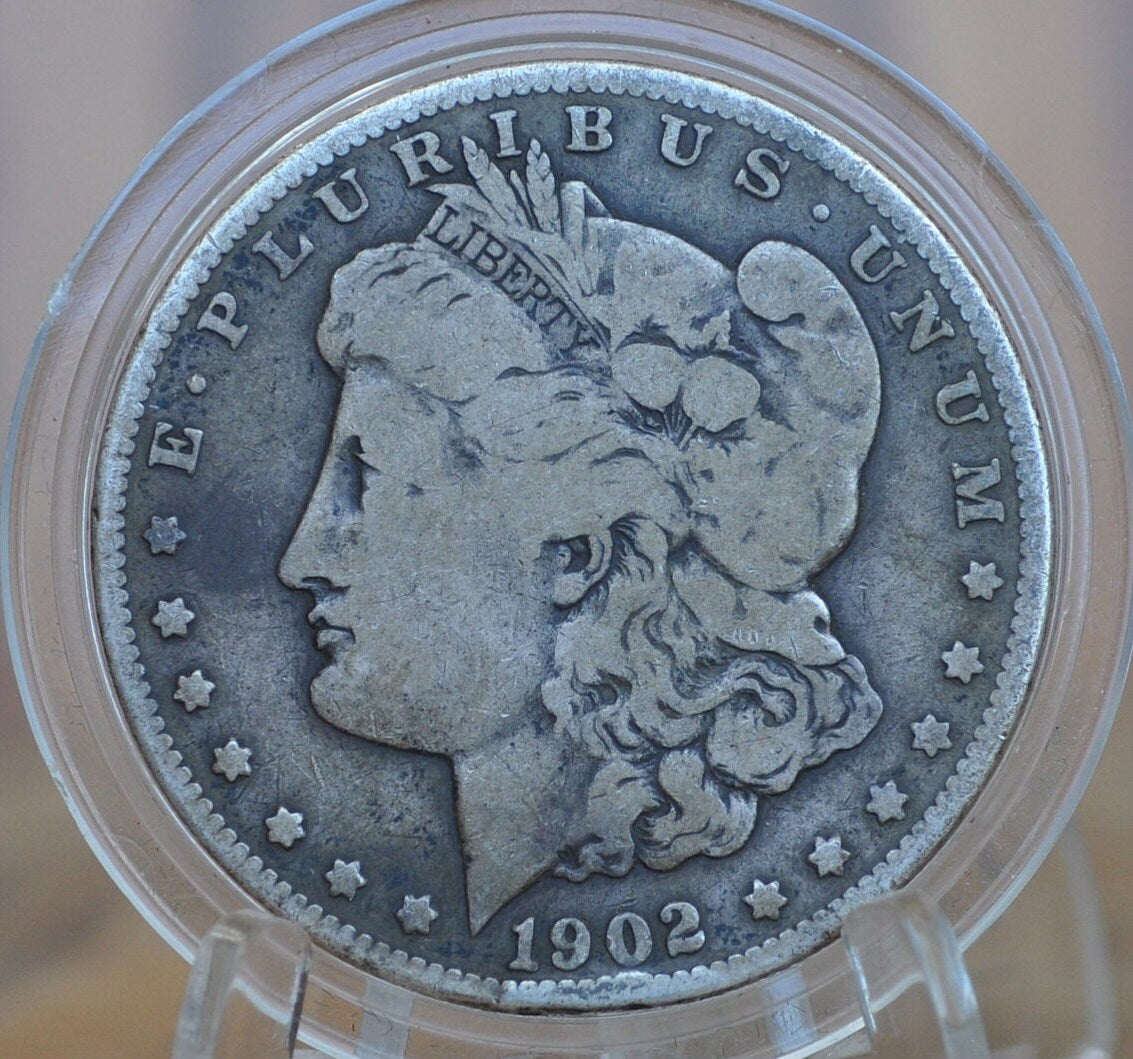 1902-O Morgan Silver Dollar - Choose by Grade / Condition - 1902 O Morgan Dollar 1902 Silver Dollar New Orleans Mint