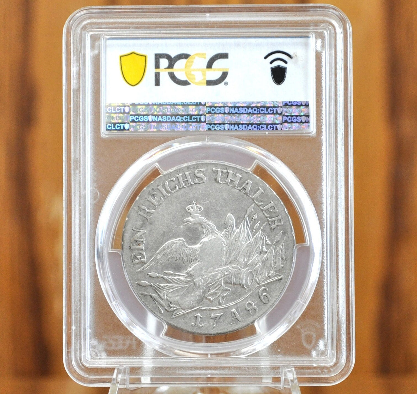 1786-A Prussian Silver Thaler - PCGS XF45 - German States Thaler 1786A, Scarce / Rare - Death Thaler, Friedrich II Taler, Berlin Mint