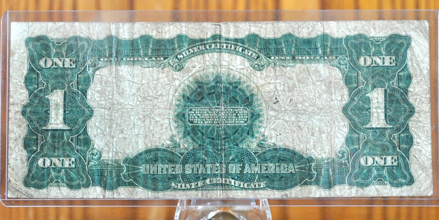 1899 1 Dollar Silver Cert. Black Eagle Fr#230 - VG++ (Very Good) Grade, No Issues - 1899 Large Note 1 Dollar Black Eagle Silver Cert Fr230