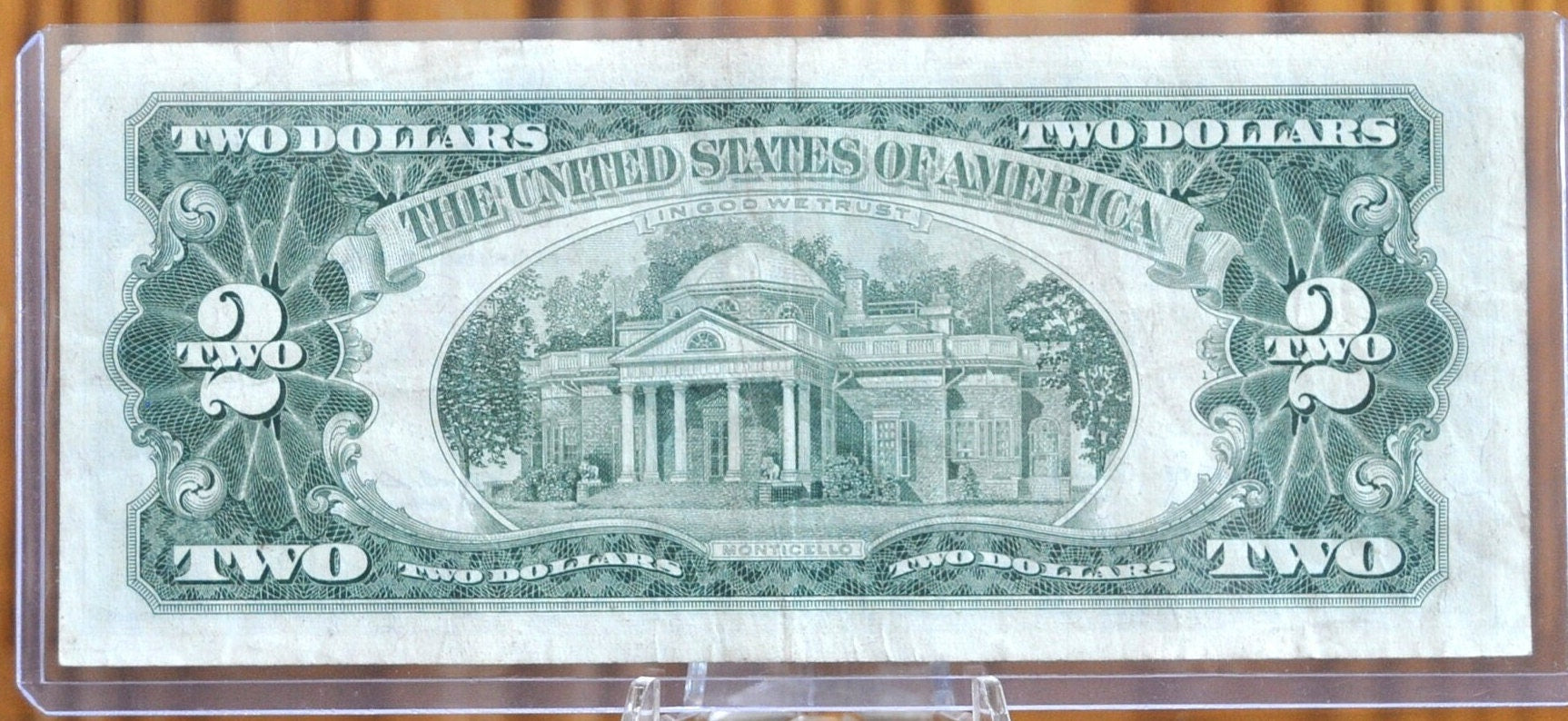 1963 STAR NOTE Red Seal 2 Dollar United States Note - VF+ Grade / Condition - 1963 Two Dollar U.S. Note 1963 Star Note Fr#1513*