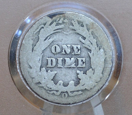 1903-O Barber Silver Dime - G (Good) Grade / Condition - 1903 O Barber Dime 1903O Silver Dime 1903