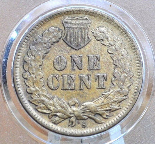 1908-S Indian Head Penny - Choose by Grade - Rare, Key Date - 1908 S US One Penny - 1908 S Indian Head Cent 1908 S