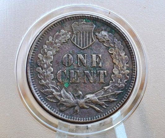 1891 Indian Head Penny - XF Detail With Corrosion Spotting - Discount Coin - 1891 Indian Cent 1891 US One Cent