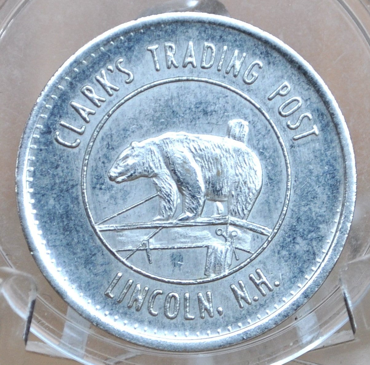 Clark's Trading Post Token - Old Man On the Mountain - Lincoln NH