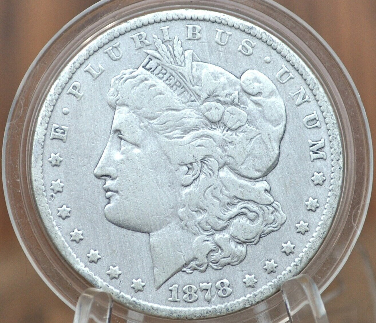 1878 CC Morgan Silver Dollar - VF Detail, Cleaned - Carson City