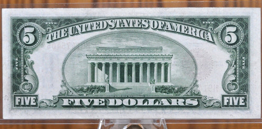 1928 5 Dollar Us Note Red Seal - F-Bu (Fine To Uncirculated) - Choose By Grade - 1928F Five Dollar Us Note Red Seal 1928E Fr#1525-Fr1531