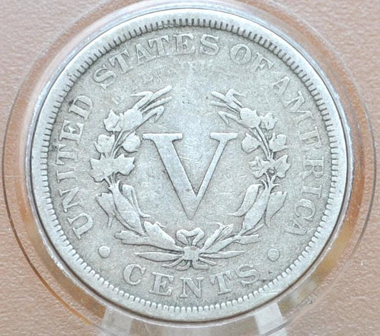 1900 Liberty Head Nickel - Choose by Grade / Condition - V Nickel 1900 - Barber Design - Old, Collectible US Coin