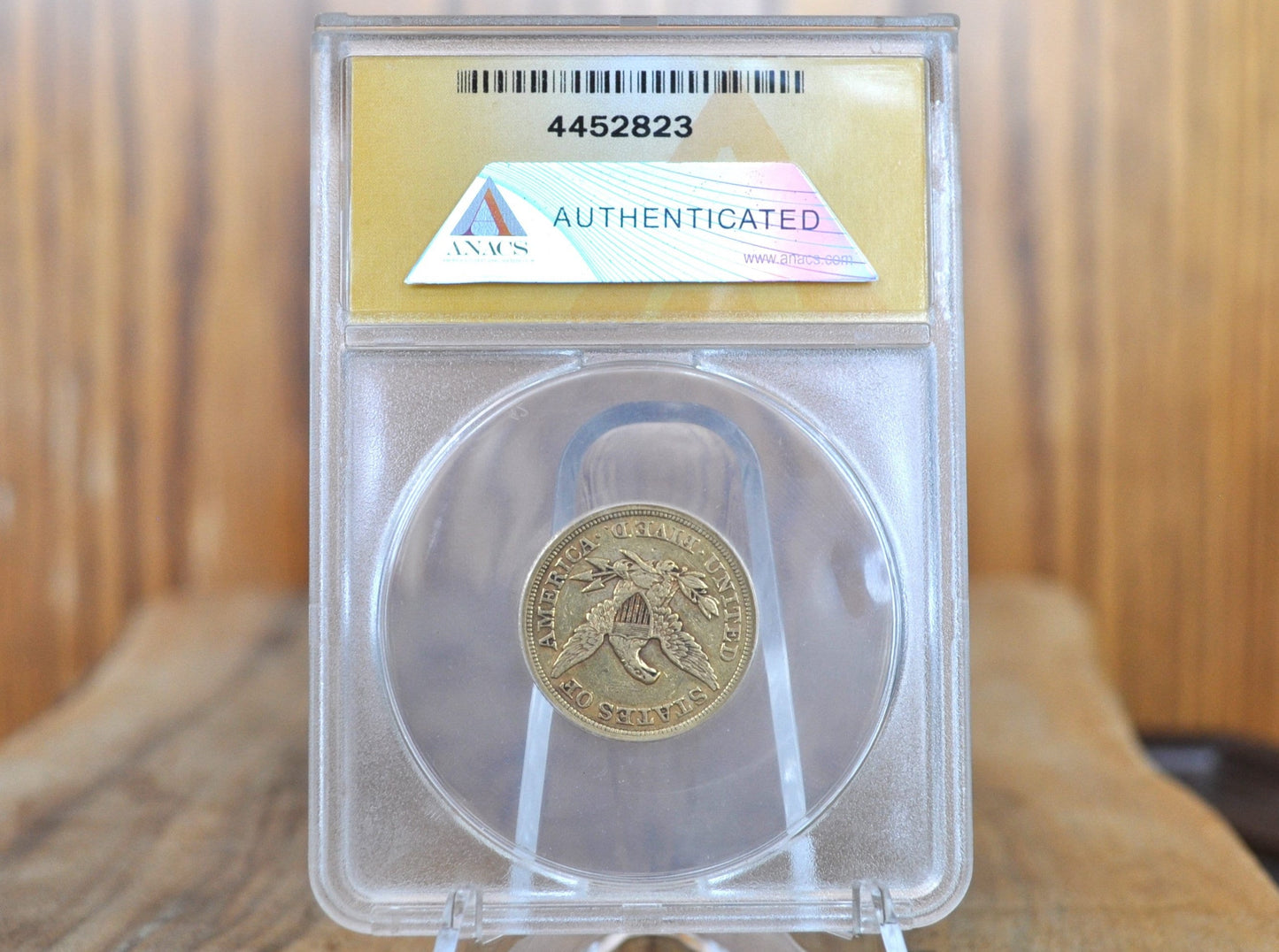 1852 Liberty Head 5 Dollar Gold Coin, 1852 Half Eagle - XF45 Details, ANACS - Five Dollar 1852, Historic Gold Coin, Competitively Priced