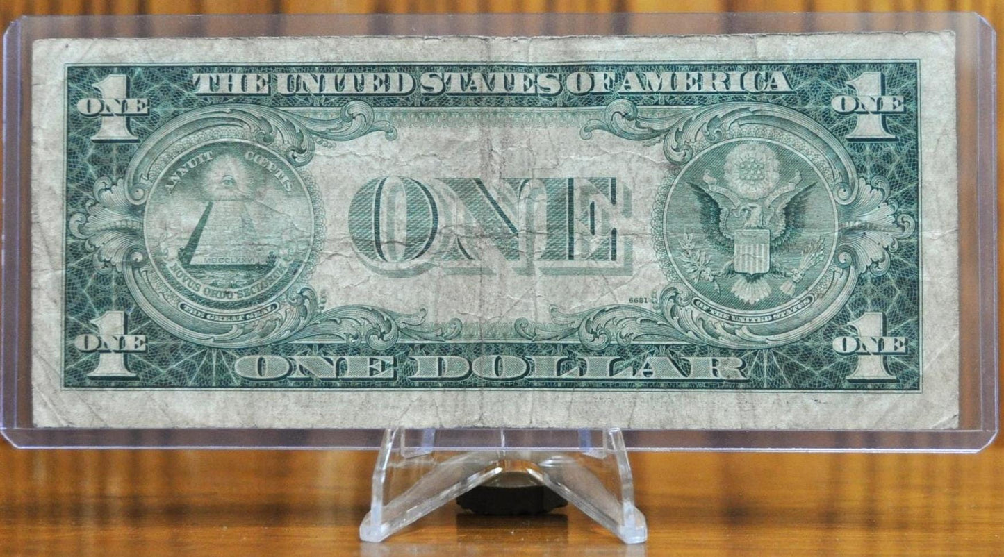 1935 G Silver Certificate Blue Seal 1 Dollar STAR Note- Choice of Grade - No Motto - G Series Silver Cert 1935 Star Note - Fr#1616*