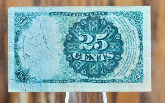 1874 5th Issue 25 Cent Fractional Note - Choice of Grade/Condition - Long Key - Fifth Issue Twenty-Five Cent Fractional Currency - Fr#1308