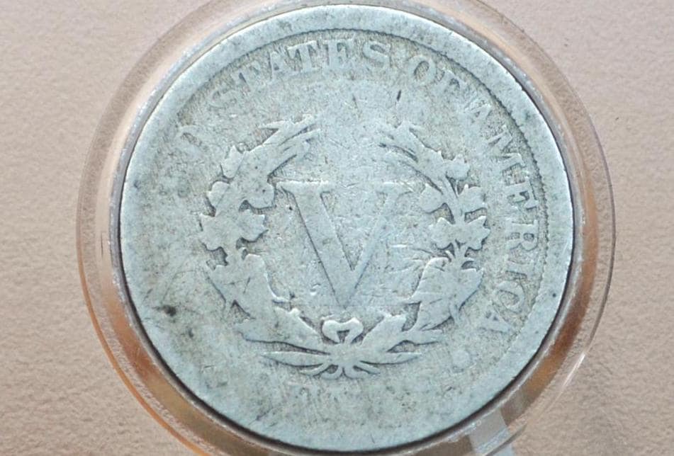 1894 Liberty Head Nickel - Choose by Grade - Lower Mintage Date - 1894 V Nickel - Philadelphia Mint - 1894 Nickel