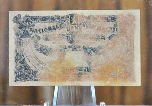 1920 National Bank of Belgium 1 Franc Small Bank Note - King and Queen Issue, 22-04-20 - 1920 Belgian One Franc Een Franc Note - P#92