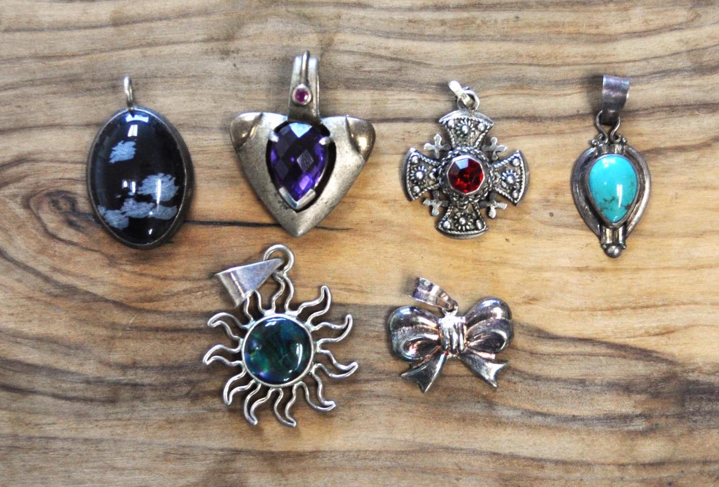 Vintage Sterling Silver Necklace Pendants! Choose by Pendant! Animal, Mythical, Religious, and so many more! Silver Pendants!