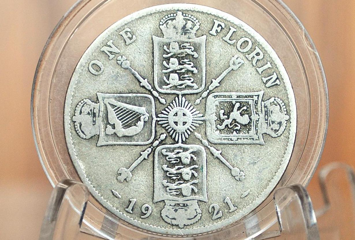 Great Britain Florins, 1900s - Choose by Date and Grade - Silver 1 Florin United Kingdom, Many to choose from! Silver Florins, 2 Shillings