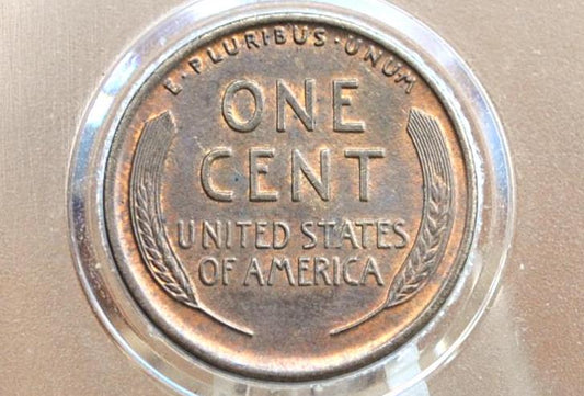 1917 Wheat Penny - VF (Very Fine) - Philadelphia Mint - World War I Era Coin - 1917 P Wheat Ear Cent Wheat Back 1917