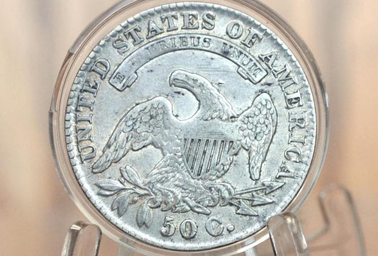 1830 Capped Bust Half Dollar - AU; Great Coin, 1830 Half Dollar US Half Dollar 1830, Rare Early Half, Early American Coin