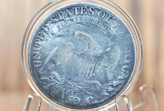 1814 Capped Bust Half Dollar, Rare Date - VG+ (Very Good); Great Coin - 1814 Half Dollar US Half Dollar 1814, Rare Early Half, Low Mintage