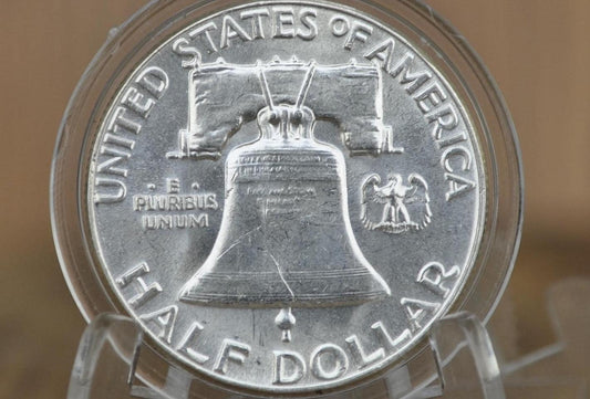 1949-S Franklin Half Dollar - F-AU (Fine to About Unc.) Choose by Grade - 1949S Ben Franklin Silver Half Dollar 1949 S - San Francisco Mint