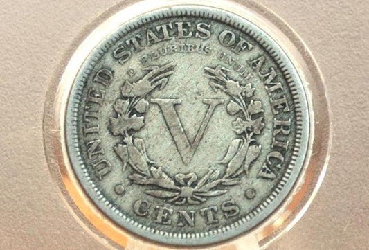 1897 Liberty Head Nickel - 1897 V Nickel - Philadelphia Mint