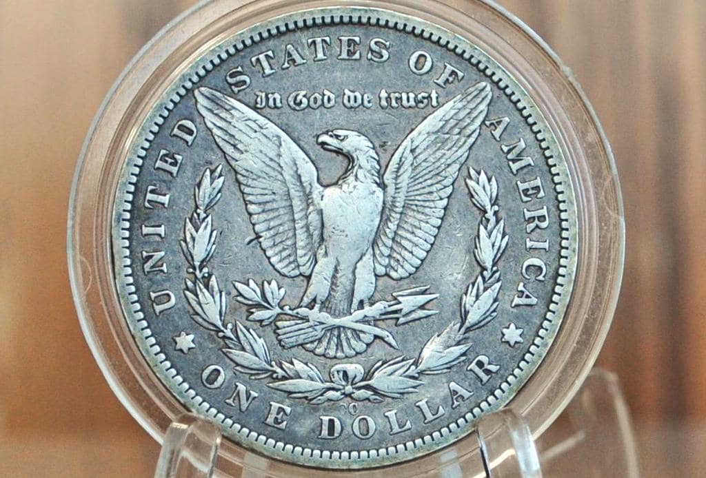 Authentic 1893 CC Morgan Dollar - VF - 1893 Carson City Mint Silver Dollar - 1893CC Morgan Silver Dollar - Tough Date!