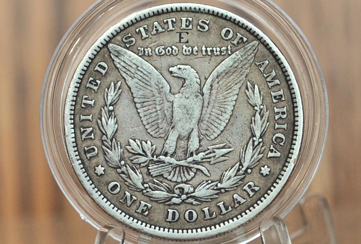 1878 Morgan Silver Dollar Eight Feathers - VF (Very Fine) Grade - 1878 8 Tail Feathers Morgan - 8 Feather Variety 1878 P Morgan Silver