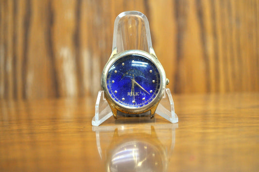 Vintage Relic Moon Phase Watch Head - Antique Relic Moon Phase Watch - Not Working!