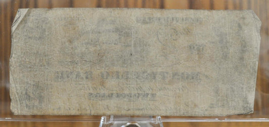1861 Monticello Bank 2 Dollar Obsolete Note - Charlottesville Virginia Obsolete - May 1st Issue Date - 1861 Monticello Two Dollar Note