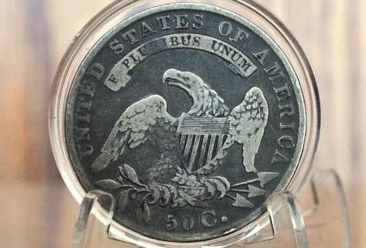 1836 Capped Bust Half Dollar - VG+; Great Detail - 1836 Half Dollar US Half Dollar 1836 Early American Coin