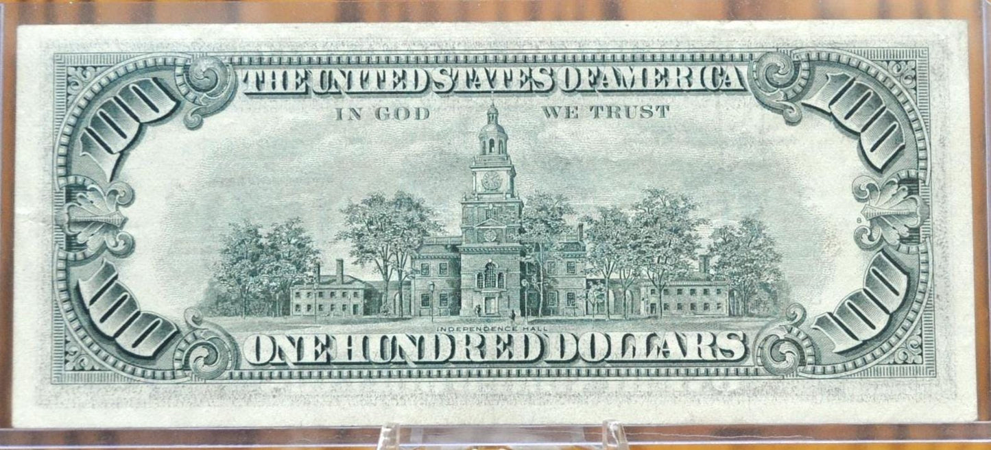 1969 Federal Reserve 100 Dollar Star Note - Very Low Serial Number - Philadelphia (C) - 1969 One Hundred Dollar Star Note - Fr#2164-C*