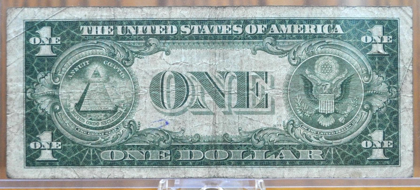 1935-A Silver Certificate Yellow Seal North Africa Series - 1935 A Yellow Seal North Africa Silver Cert Fr#2306