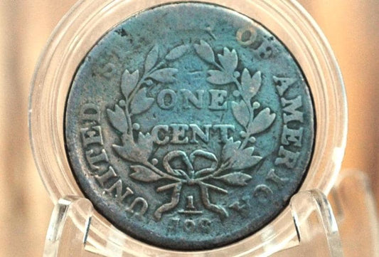1801 Draped Bust Large Cent - Good Details - US Large Cent 1801 One Cent US - Rarer Date, Competitively Priced