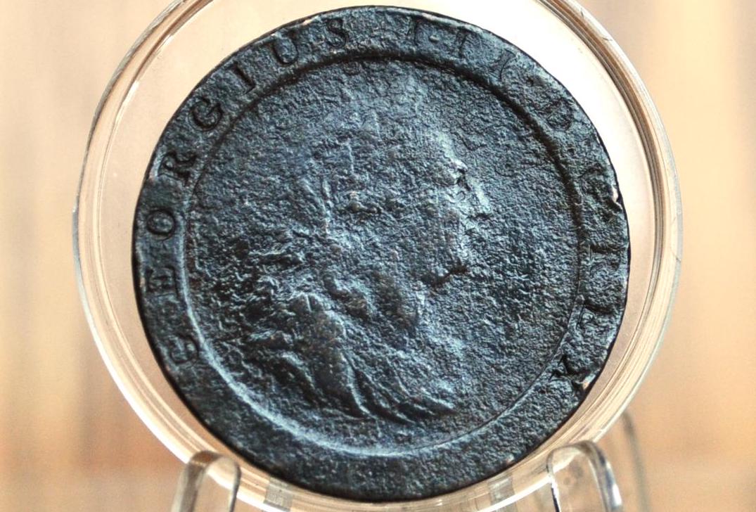 1797 Great Britain One Penny - Great Detail - UK 1 Penny 1797 - George III