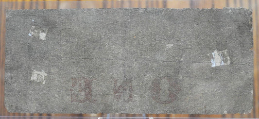 1800s Merchants and Planters Bank 1 Dollar Banknote - Georgia Obsolete Currency - Savannah, GA - 1850s Undated One Dollar Georgia Bank Note