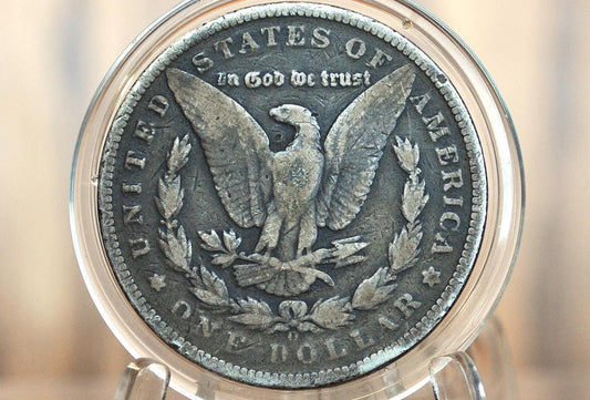 1893-O Morgan Dollar - VG+ - Rarer Date & Mint - Affordable Coin - 1893 O Morgan Silver Dollar 1893O Silver Dollar 1893 O Morgan Tough Date